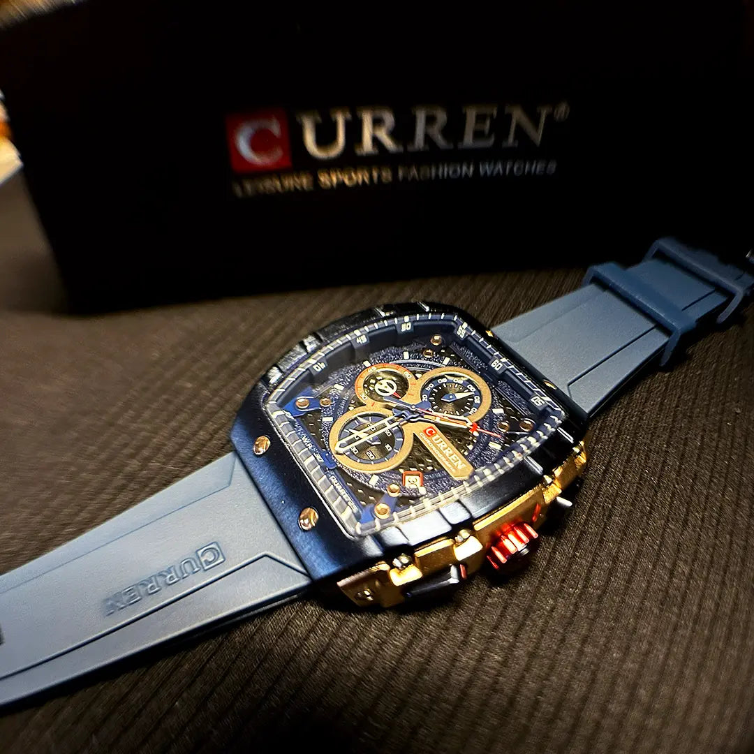 Relógio Curren Regent Blue Masculino