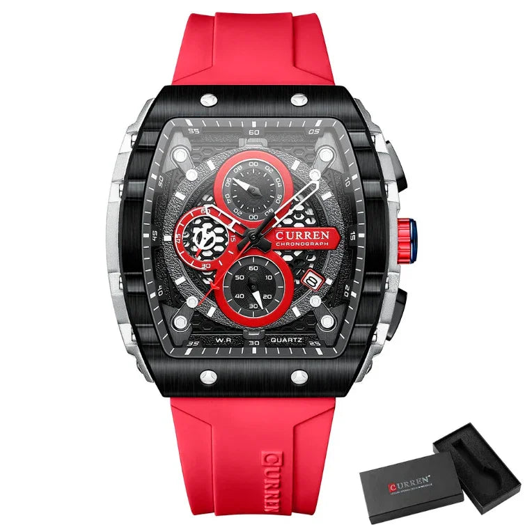 Relógio Curren Regent Red Masculino