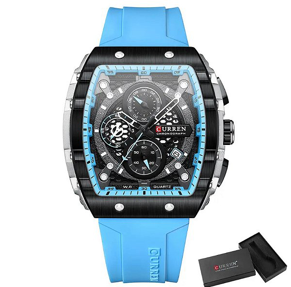 Relógio Curren Regent Light Blue