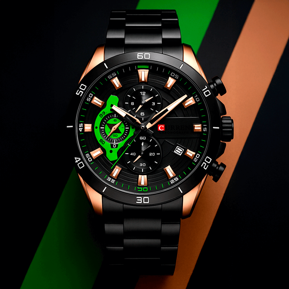 Relógio Curren Arcturus Preto Masculino
